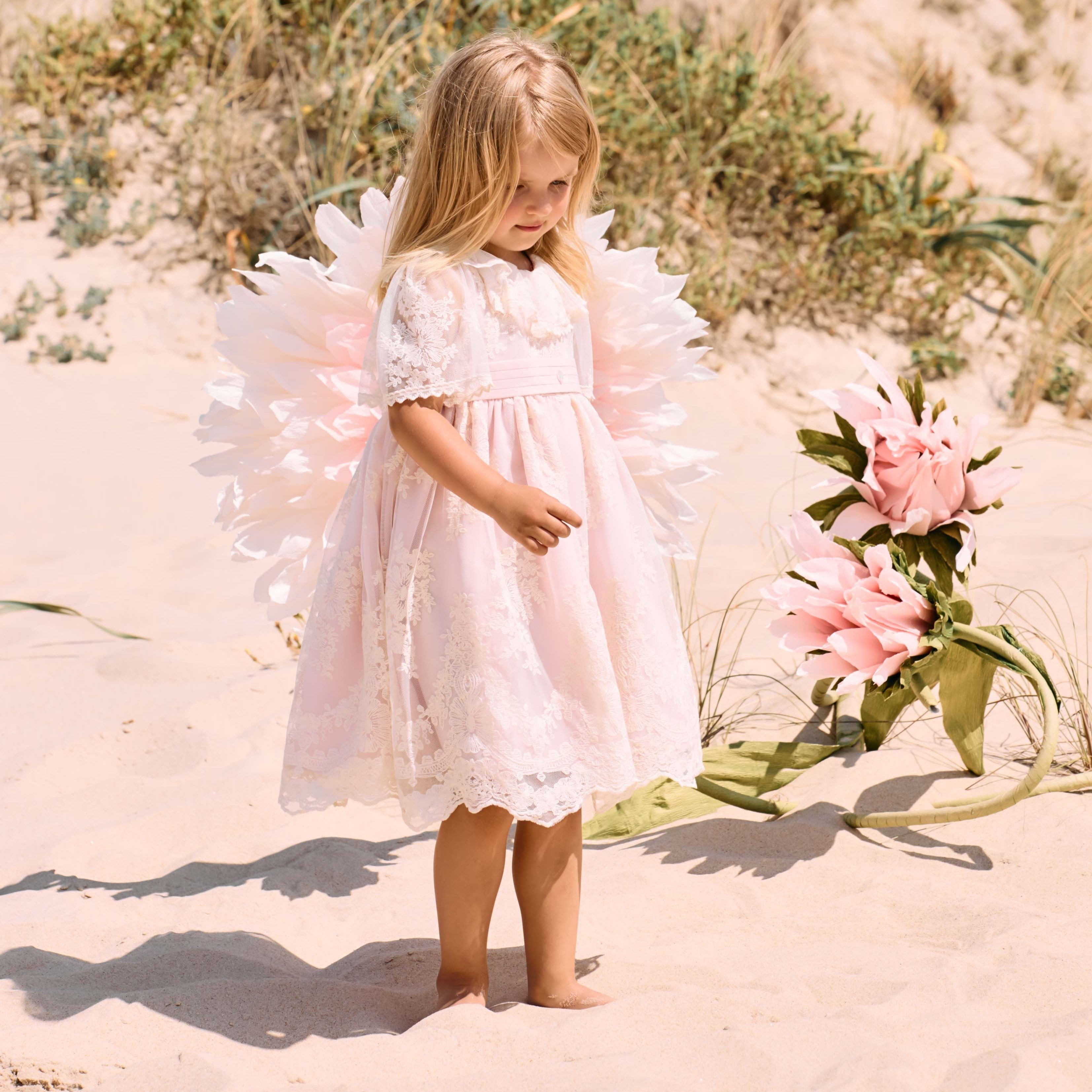 Pink & Lace Dress